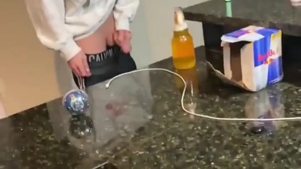 Anyone for a refill? Shaved Cock Chav Pissing Boys Porn