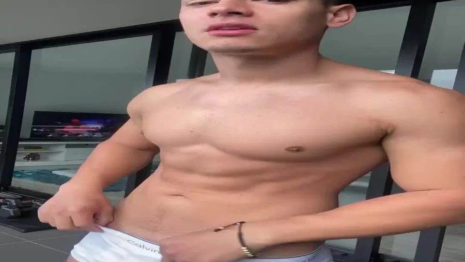 ApoloJackson Nude Leaks Gay Porn, Charming Athletic Muscular Jock Cumming On His Face And Eating Cum, Cute Jock Ass Fucked In Ass Anal (8).mp4