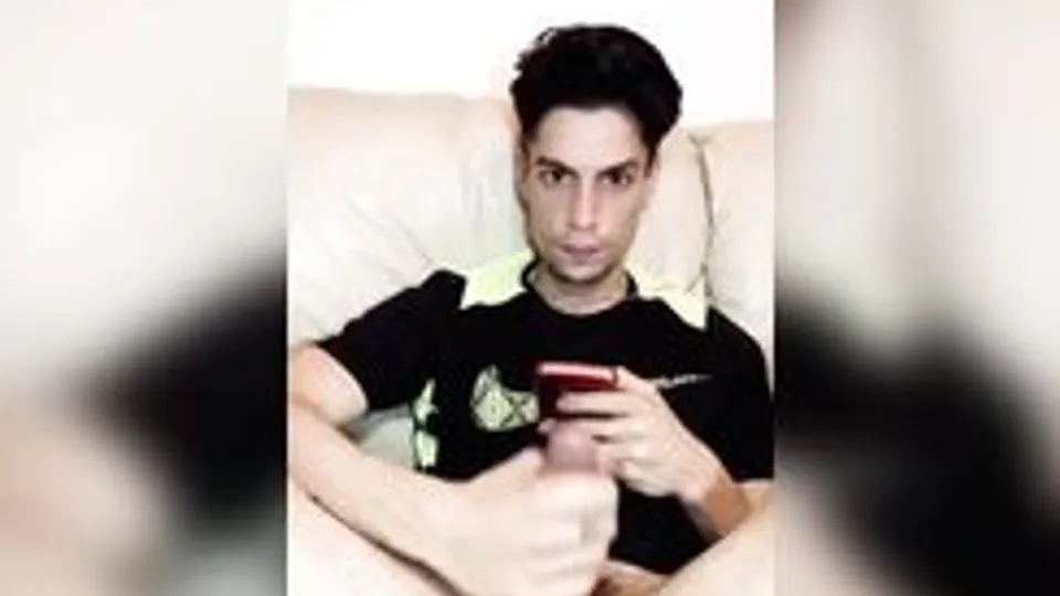 [Archive of GBT][0067] Playing with phone & cock
