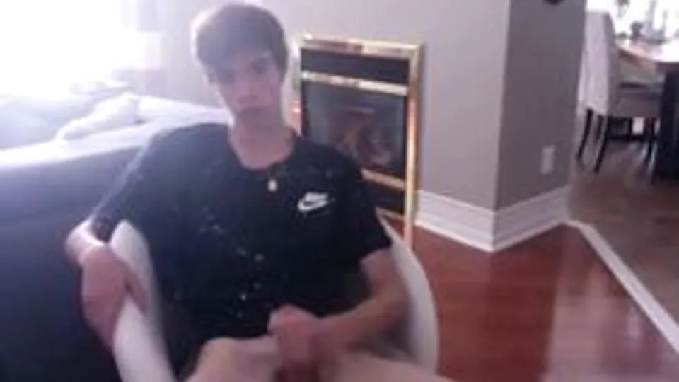 [Archive of GBT][0136] Cute twink shows off butt and cums while standing