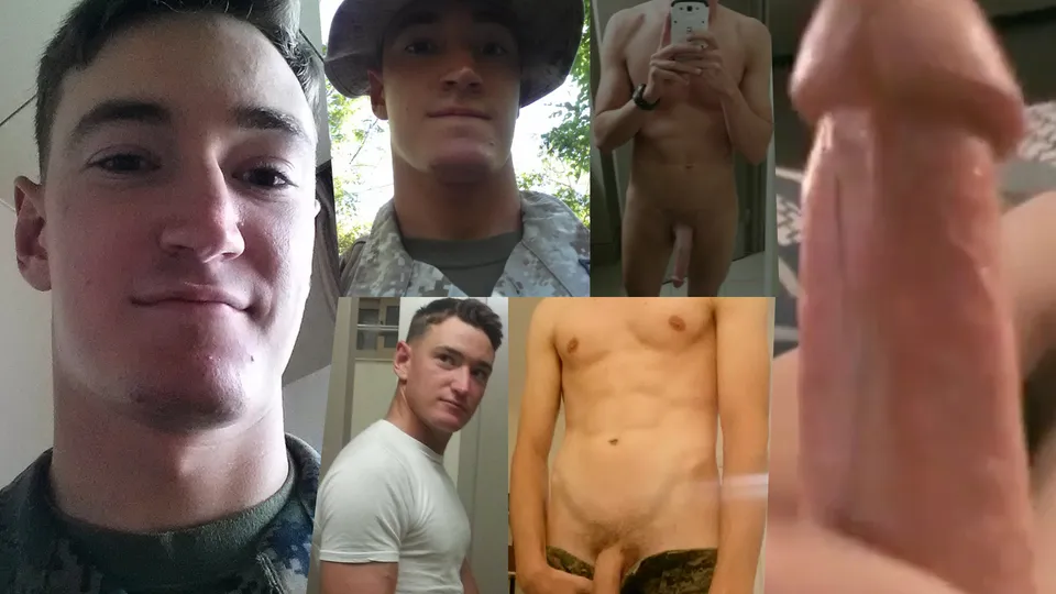 Army soldier showing off & stroking his dick (no cum) - ThisVid.com