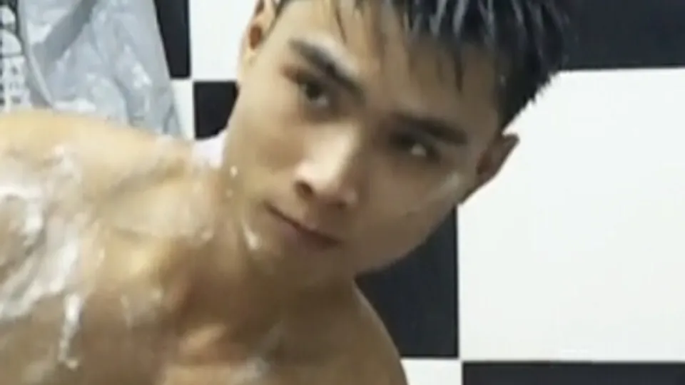 Asia Bathroom - His Amazing Cock Is hard - ThisVid.com
