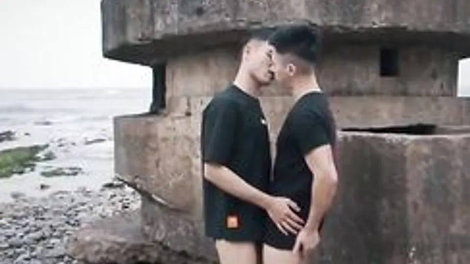 Asian Boyfriends at the Beach