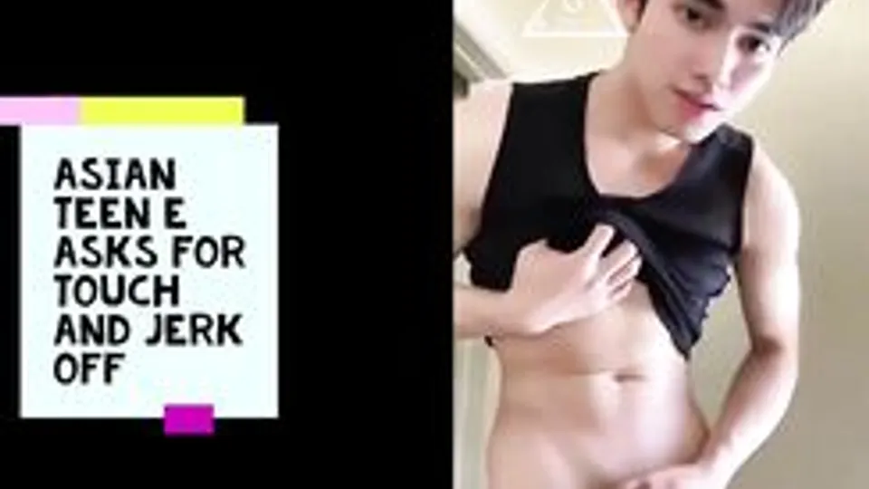 Twink Boys Masturbate in Public Toilet