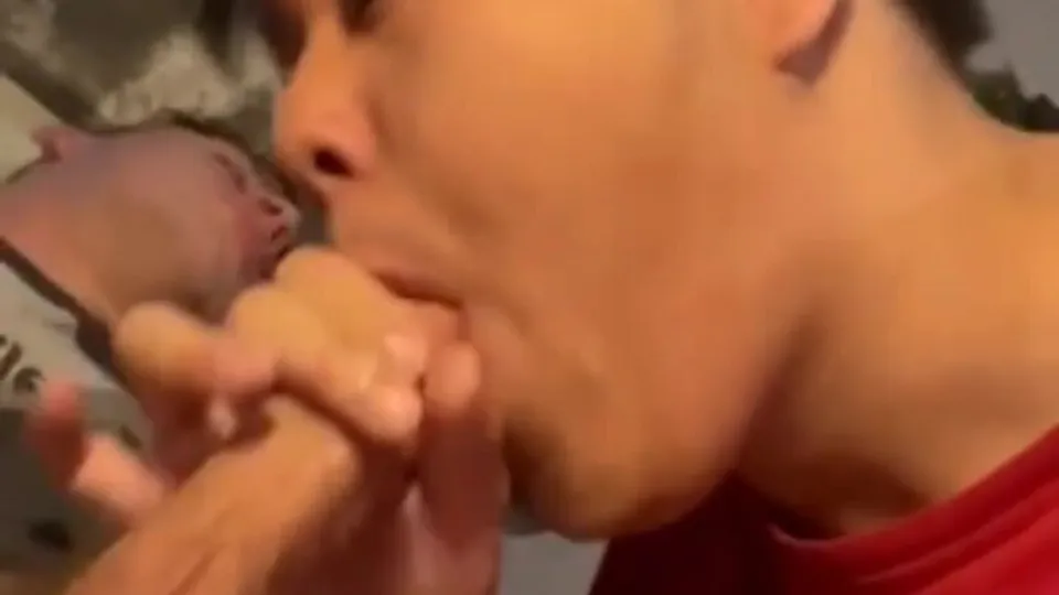 Asian fag services superior white straight jock - ThisVid.com