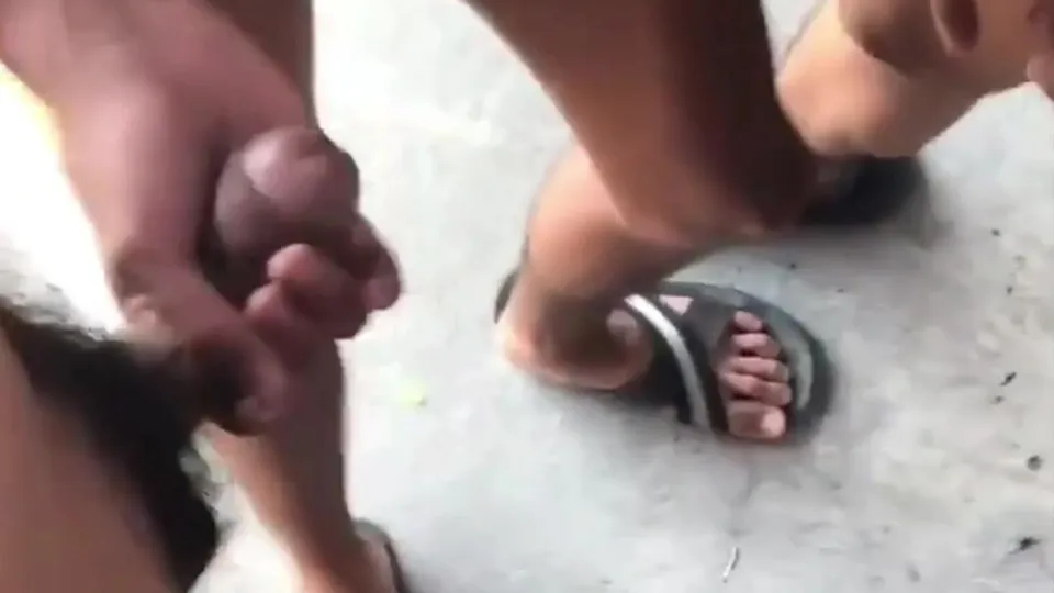 Asian guy group jerking off outdoor 3 - ThisVid.com