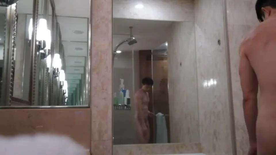 Asian Solo in Shower