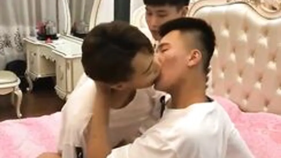 Asian twink threesome gay boys porn