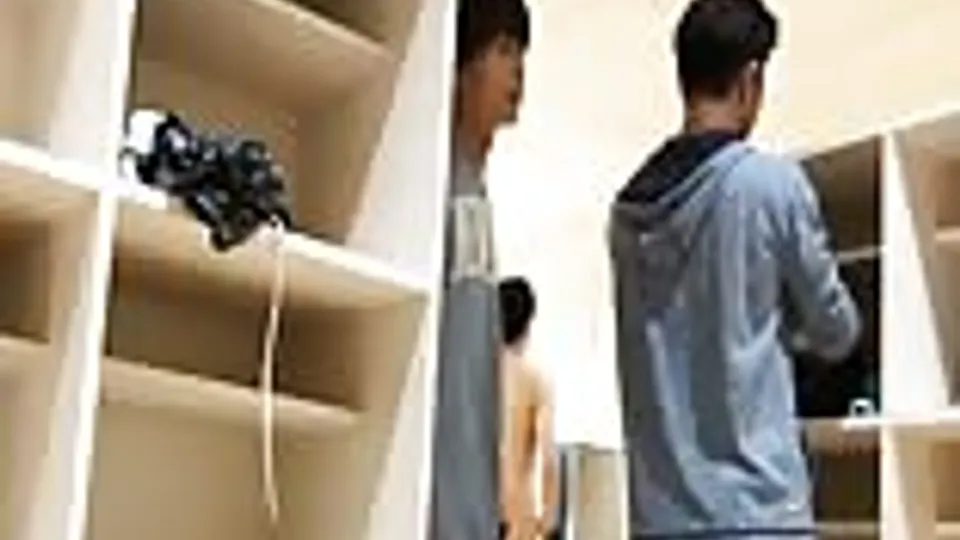 Asian twinks caught naked in indoor onsen spa - Gay Porn