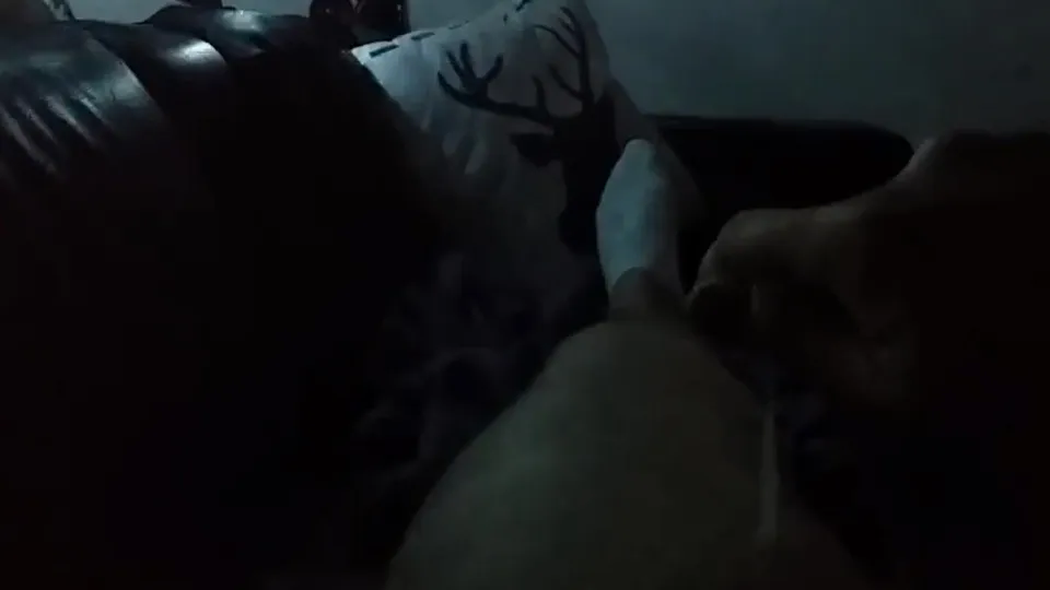 At Christmas Time This Guy Spends A Lot Of Time Stroking His Cock - ThisVid.com