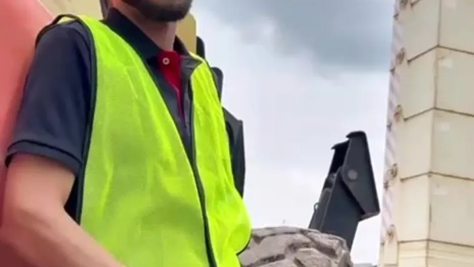 Public Masturbation at Work