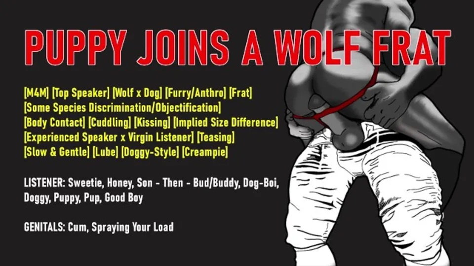 [Audio] Puppy-Fellow Joins a Cub Fraternity