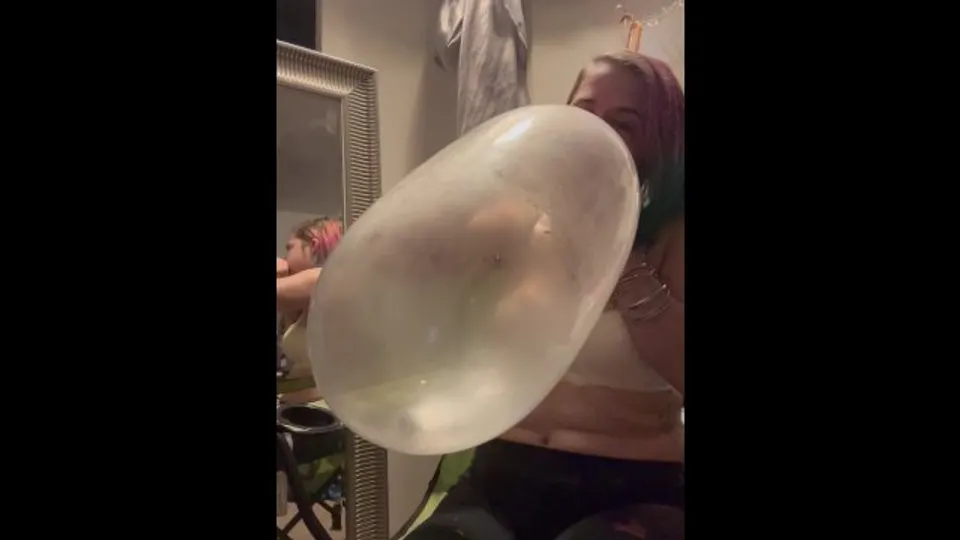 B2P Magnum Condom Inflate