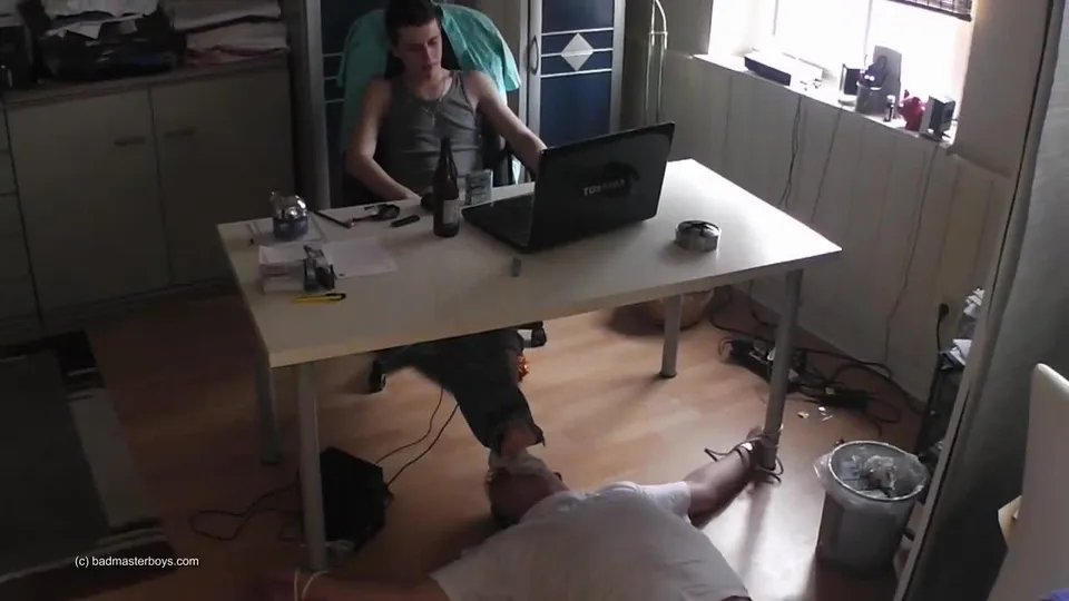 Badmasterboys - MADE TO BE HARASSED Badmasterboys 13400-08 gay feet new 2019.mp4