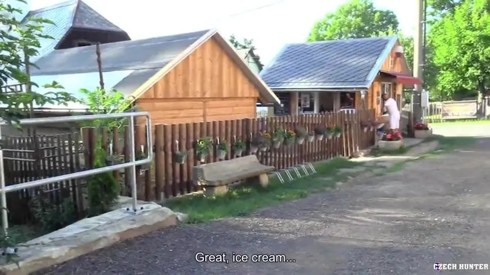 Young Salesman's Straight First Time Outdoor Encounter