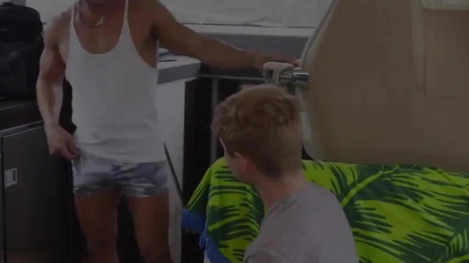 Baise sur un bateau