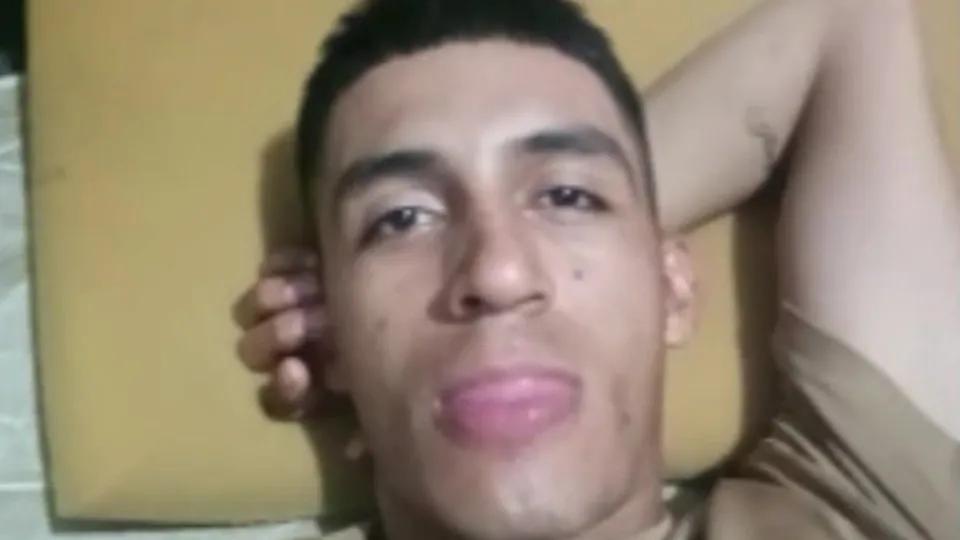 Baited Colombian Soldier Cums in Public at the Barracks - ThisVid.com