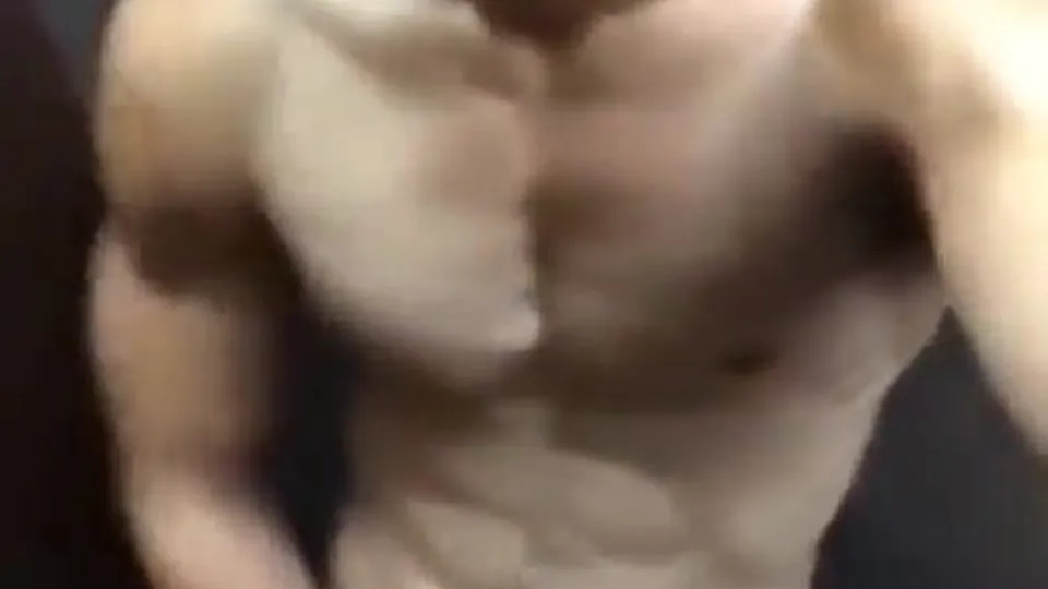 Baited hairy asian athlete comp