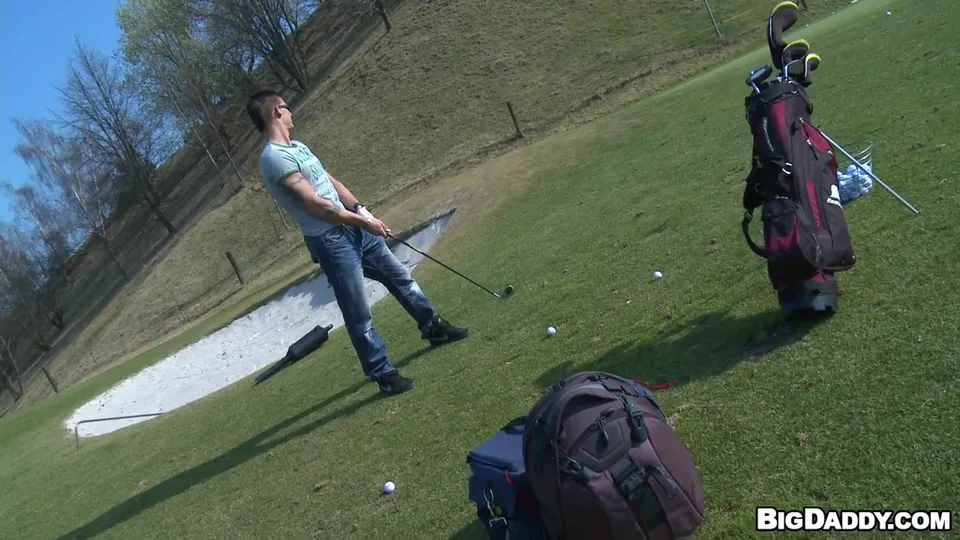 Golf Course Bareback Encounter