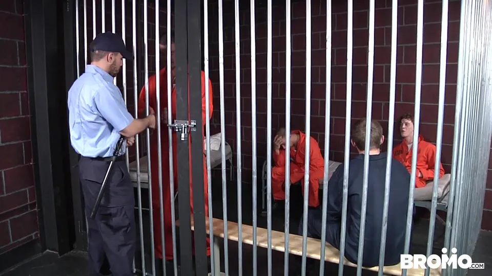 Prison Bareback Orgy