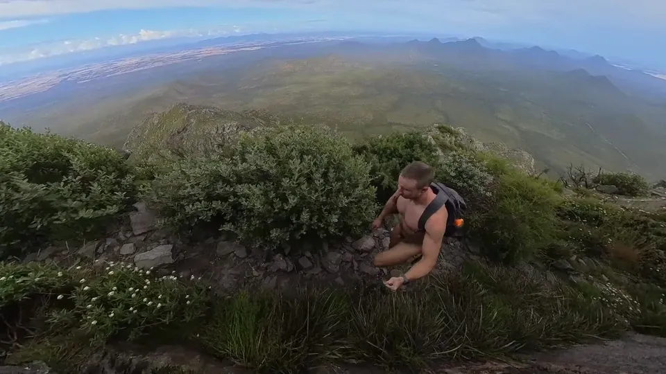 Barefoot Nudist Hike