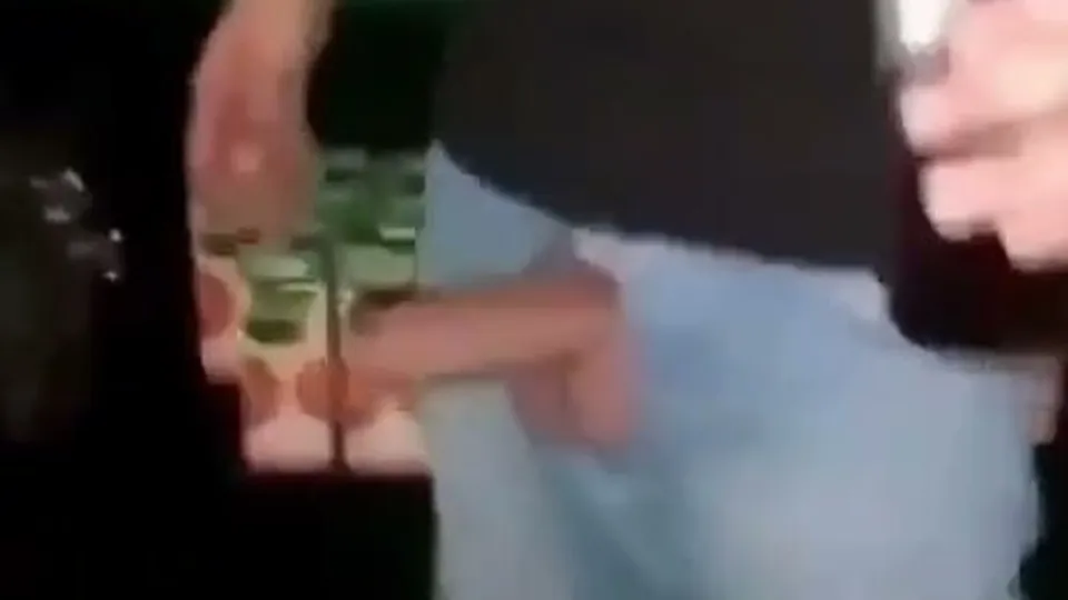 Bartender Argentinean flashing dick - ThisVid.com