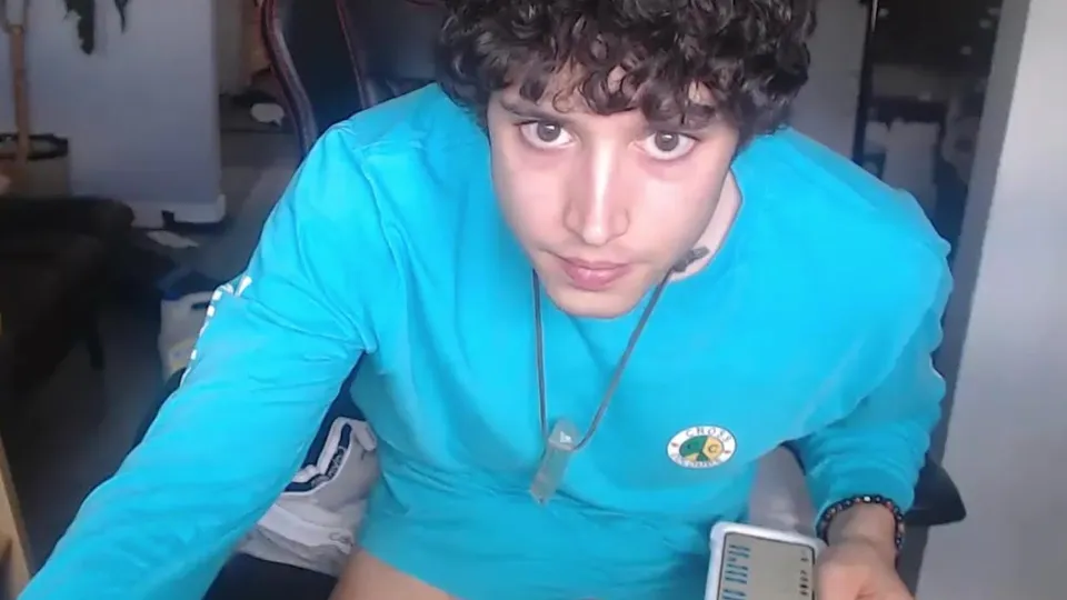 Blond Twink Jerks Off Big Cock