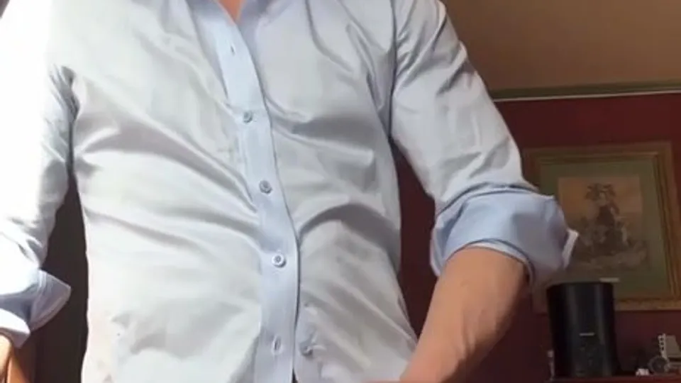 Bate & cum while dressing - ThisVid.com