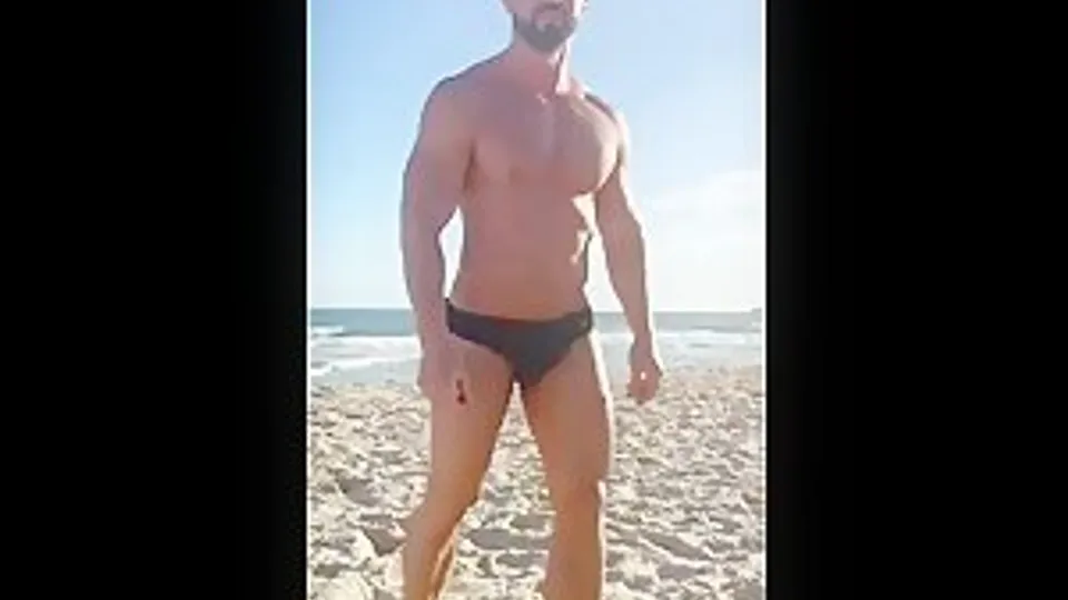 Beach exposed
