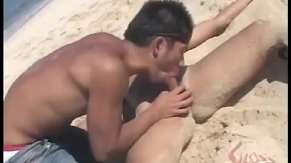 Gay Japanese Beach Encounter