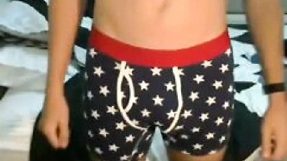 Twink Masturbates in House