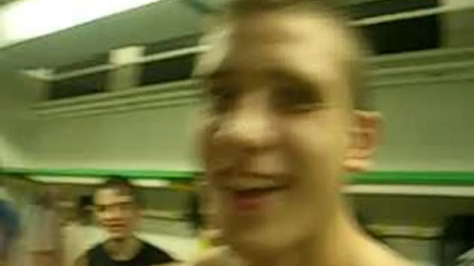 Beautiful boys in the locker room - ThisVid.com