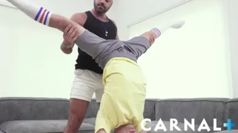 Beefy Bottom Coach Max Romano Fucked By Horny College Athlete on PornDoe.com