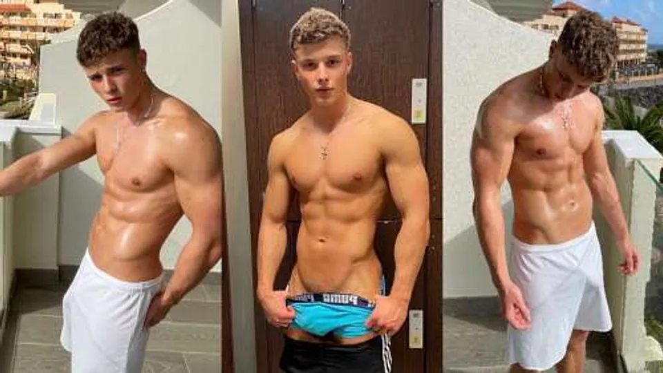 Benjamin Hilton: Wild Solo & Jerk Off Action