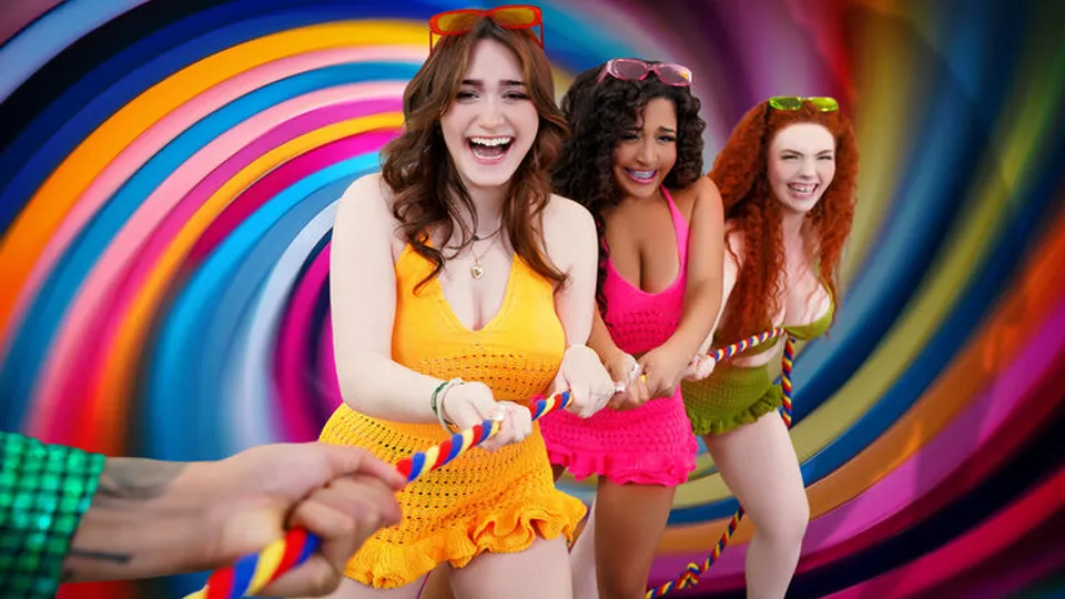 BFFs - Mike SkywalkerBrina ScarletFun Sized MeganLil Bet Saunders - BFFs Day Sex Games (Brina, Lil Bet & Meganu2019s Debut) 
