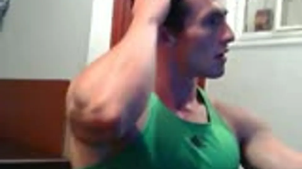 Chris Angelov Bicep Flex Show