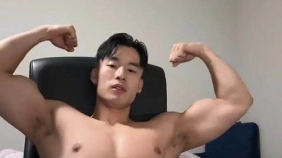 Big balled asian american hunk jo