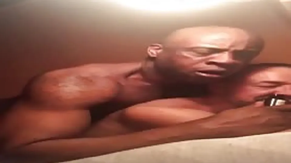 Big black bull breeding a horny slut  at a sex club