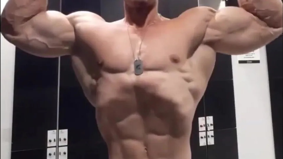 Big Buff Beautiful Bulging Bodybuilder 2 - ThisVid.com