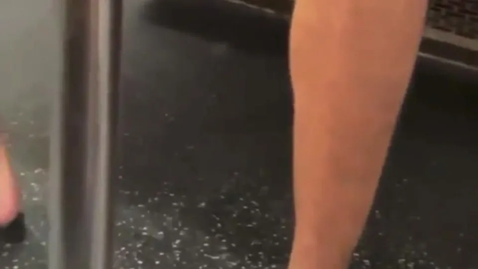 Big dick on a train today - ThisVid.com