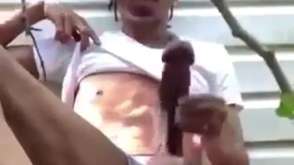 Big DICK Twinky TRADE *NUTS* In The Backyard! - ThisVid.com