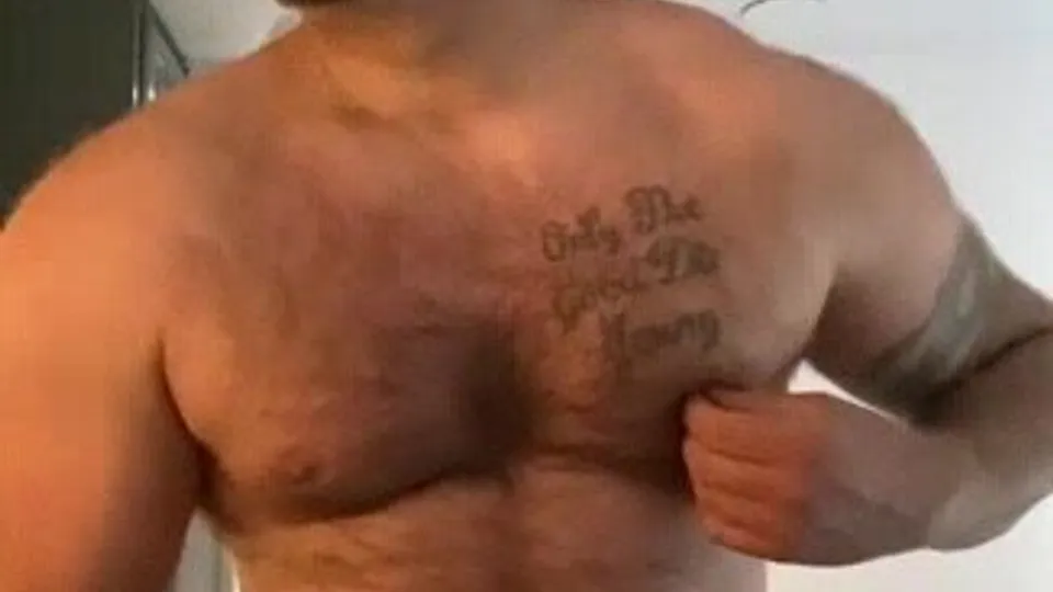 Big Handsome Hairy Man Cums - ThisVid.com
