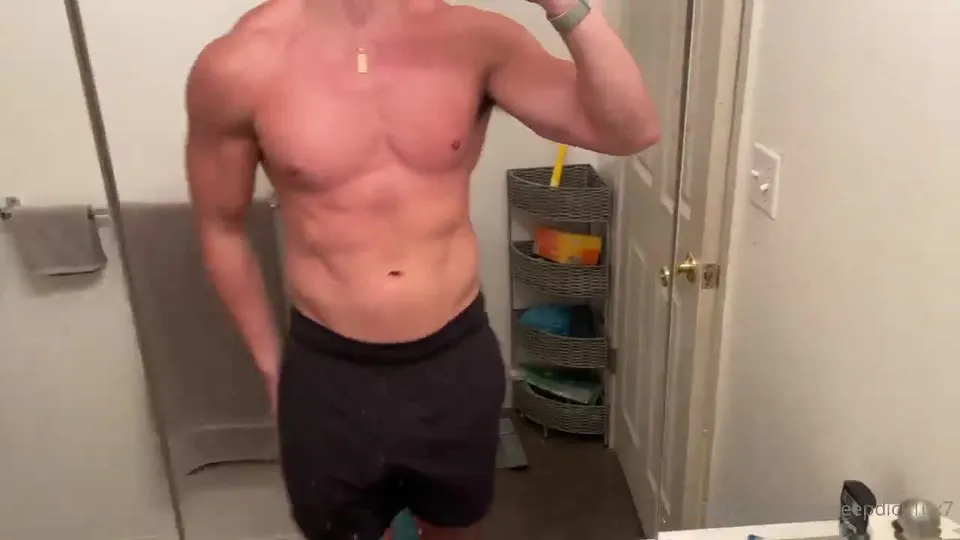 Big Wide Chest Well Built Muscle Physique Dominant Stud Massive Dick Destroys Bottoms (12).mp4