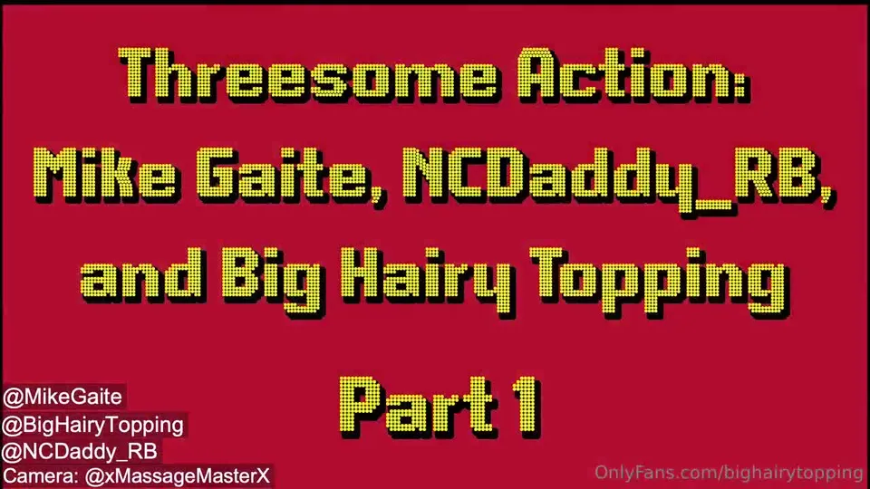Bighairytopping Nude Leaks Gay Porn, Hairy Macho Lovers Intense Manly Butt Fucking Bareback (13).mp4