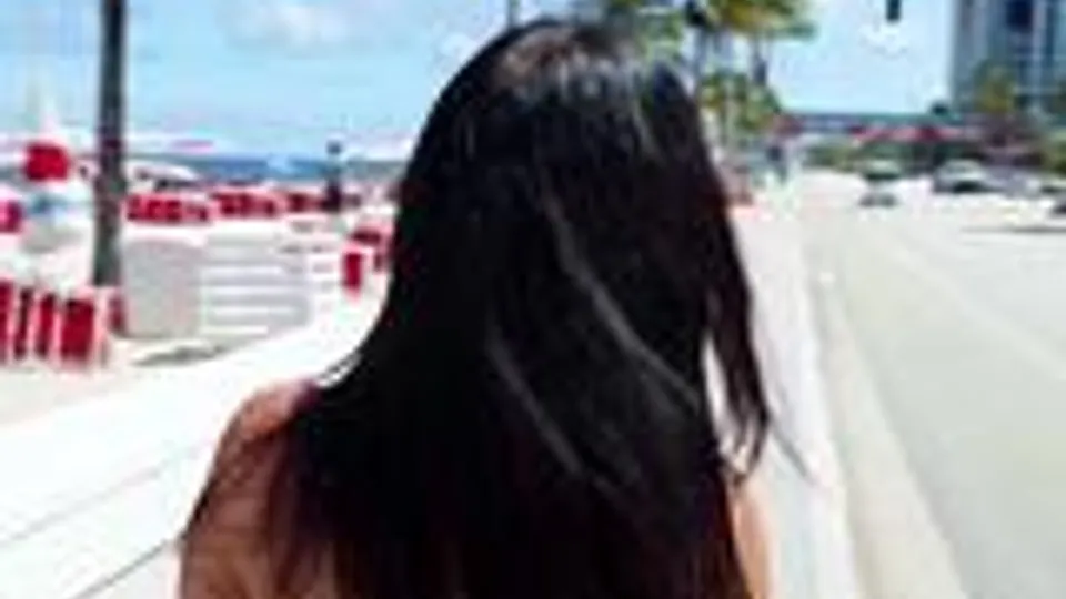 Bikini Babe from Beach to Balcony