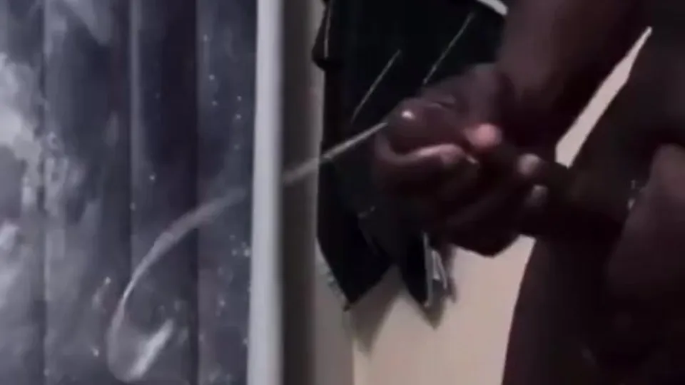 Black amateur - Guy takes a game of cock before the bath