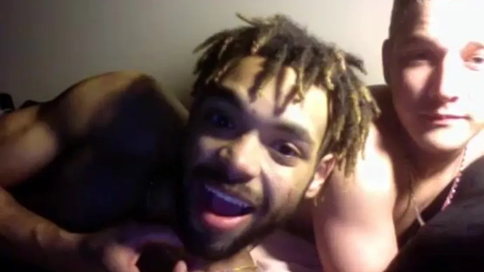 Black and white guy on cam | GayPornTube