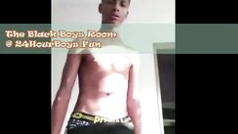 Black boy shows off huge cock boys porn