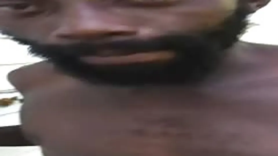 Black homeless cock sucker sucking another black homeless