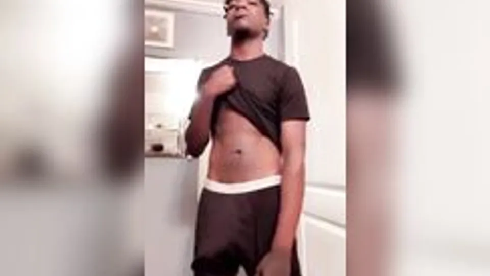 BLACK HUNG TEEN HANDSFREE